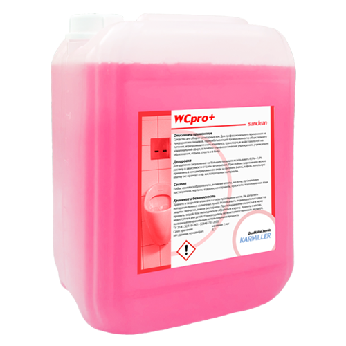 KARMILLER Очиститель-концентрат санитарных зон WC PRO+, 10 л 140946