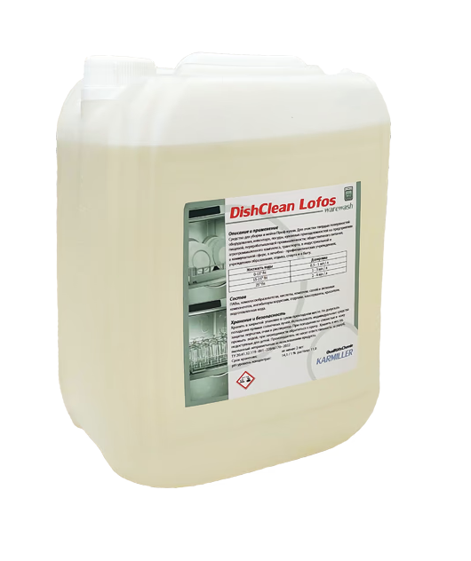 KARMILLER Средство для мытья посуды DISHCLEAN LOFOS, 10 л 140941