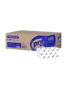 PROtissue Полотенца бумажные Premium (C-197), 2-сл, V, бел., 200 л, 20 упак 12-0832
