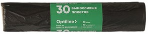 OPTILINE Мешки для мусора Премиум, 30 л, 50х60 см, 10,5 мкм,  30 шт. 23-1020