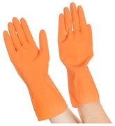 OPTILINE Перчатки резиновые флокированные Премиум, размер XL 27-2660