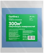 OPTILINE Салфетка вискозная, синяя, 30x34 см, 3 шт 31-3470