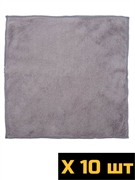 OPTILINE Салфетка из плюшевой микрофибры 30х30 см, 250 г/м2, (упак. 10 шт.) 31-4398-10