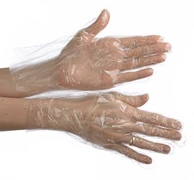 OPTILINE Одноразовые перчатки, M, прозрачные, 100 шт 27-2703