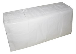 OPTILINE Салфетки бумажные 33х33 см, 2-сл, сложение 1/8, белые, 200 л 12-2485