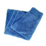 BLUE Супер мягкая микрофибра бесшовная 40х40 см, 550 г/кв.м. MD38 BLUE