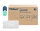 TELLUS Полотенца бумажные листовые Стандарт H3 120108, ZZ, 1-сл, белые, 250 л, 20 пачек 12-0044