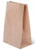 Пакет бумажный на вынос 180х120х290 мм, коричневый, 100 шт 21-0332