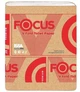 FOCUS Туалетная бумага, 250 л., 2-сл, белая, 10,8х23 см, V-сл, 15 уп (5083735) 12-1620