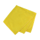 Салфетка из микрофибры желтая 40х40 см, 250 г/м2 MD68 YELLOW - фото 6088